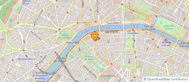 localisation de l'entreprise MONSIEUR JEAN MAILLARD  PARIS