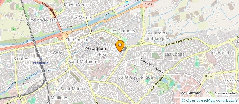 localisation de l'entreprise MONSIEUR JEAN MAILLE à PERPIGNAN