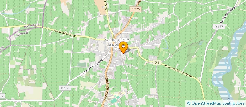 localisation de l'entreprise MONSIEUR JEAN MAILLET  SAINTE-CECILE-LES-VIGNES