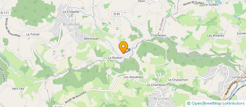 localisation de l'entreprise MONSIEUR JEAN MAILLET à BRULLIOLES