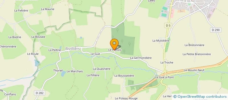 localisation de l'entreprise MONSIEUR JEAN MAILLOT à IRAI