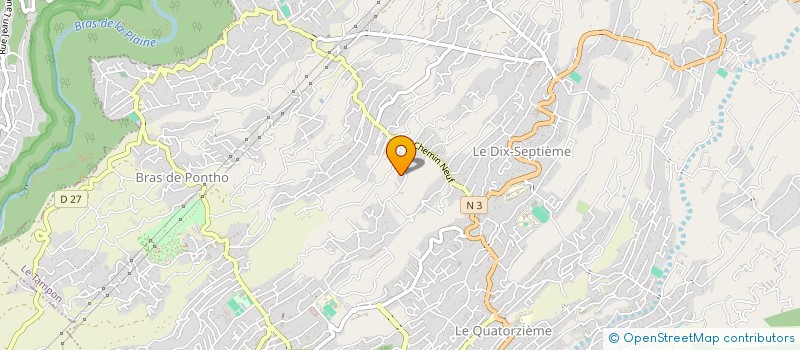 localisation de l'entreprise MONSIEUR JEAN MAILLOT  LE TAMPON