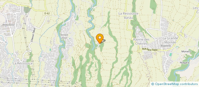 localisation de l'entreprise MONSIEUR JEAN MAILLOT  SAINTE MARIE