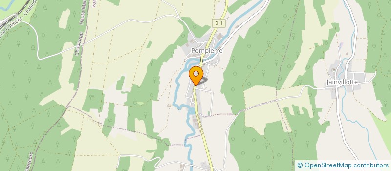 localisation de l'entreprise MONSIEUR JEAN MAIRE  POMPIERRE