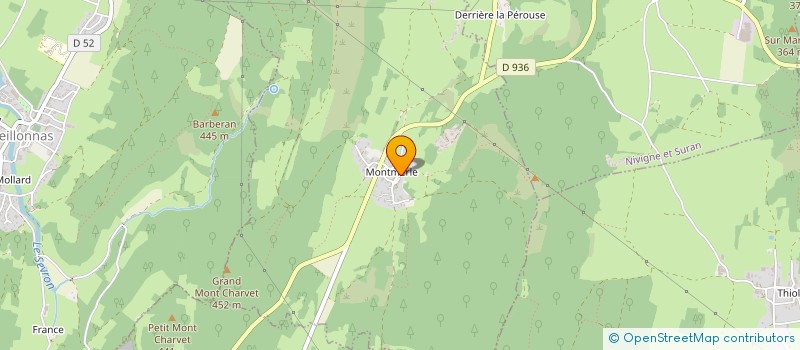 localisation de l'entreprise MONSIEUR JEAN MAIRE  VAL-REVERMONT