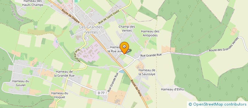 localisation de l'entreprise MONSIEUR JEAN MAISONNEUVE  LES GRANDES-VENTES