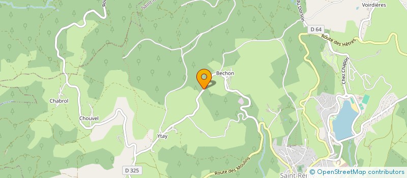 localisation de l'entreprise MONSIEUR JEAN MAITRE  SAINT-REMY-SUR-DUROLLE