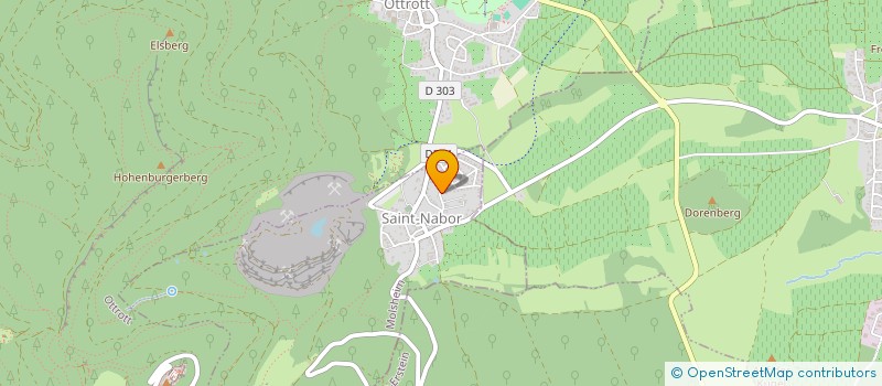 localisation de l'entreprise MONSIEUR JEAN MALAISE  SAINT-NABOR