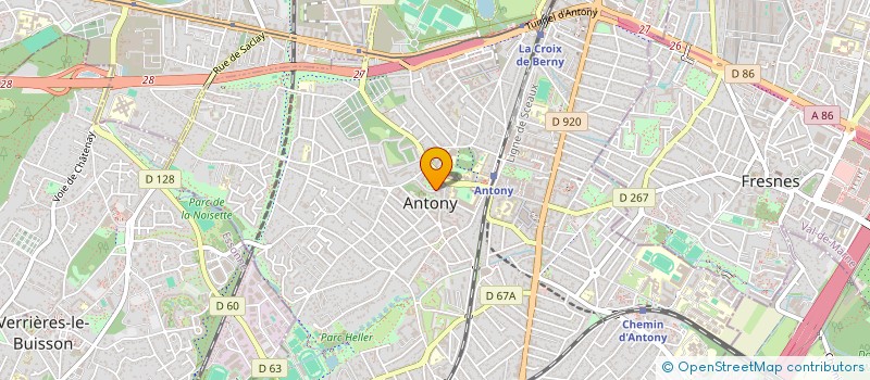 localisation de l'entreprise MONSIEUR JEAN MALAPLATE à ANTONY