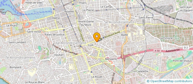 localisation de l'entreprise MONSIEUR JEAN MALASSENET à MARSEILLE