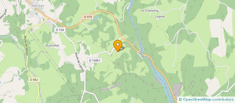 localisation de l'entreprise MONSIEUR JEAN MALERGUE  MESTES