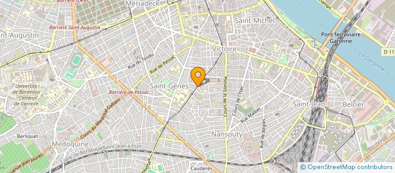 localisation de l'entreprise MONSIEUR JEAN MALEVILLE à BORDEAUX