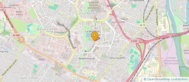 localisation de l'entreprise MONSIEUR JEAN MALFAZ à TOULOUSE