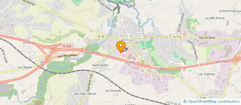 localisation de l'entreprise MONSIEUR JEAN MALICET  YFFINIAC