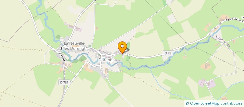 localisation de l'entreprise MONSIEUR JEAN MALIN  DORENGT