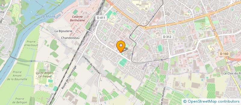 localisation de l'entreprise MONSIEUR JEAN MALINGE  ANGERS