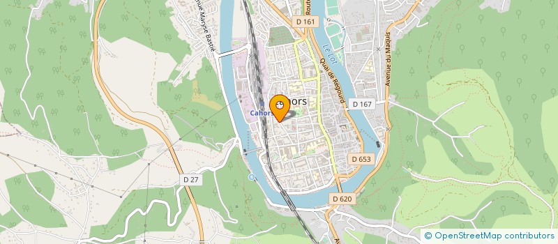 localisation de l'entreprise MONSIEUR JEAN MALIQUE  CAHORS