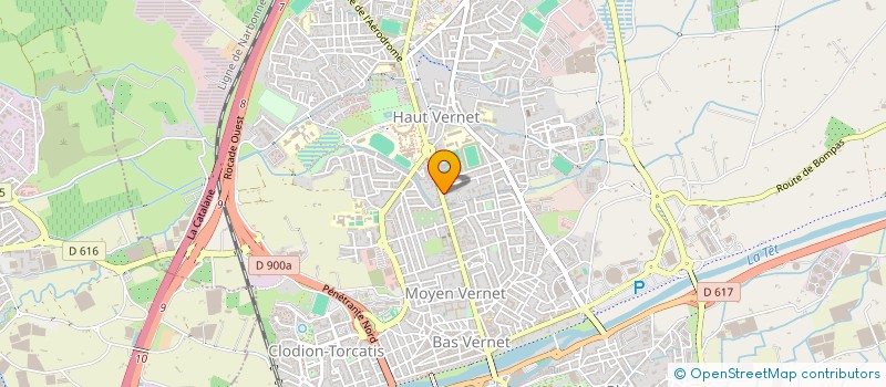 localisation de l'entreprise MONSIEUR JEAN MALIRACH  PERPIGNAN