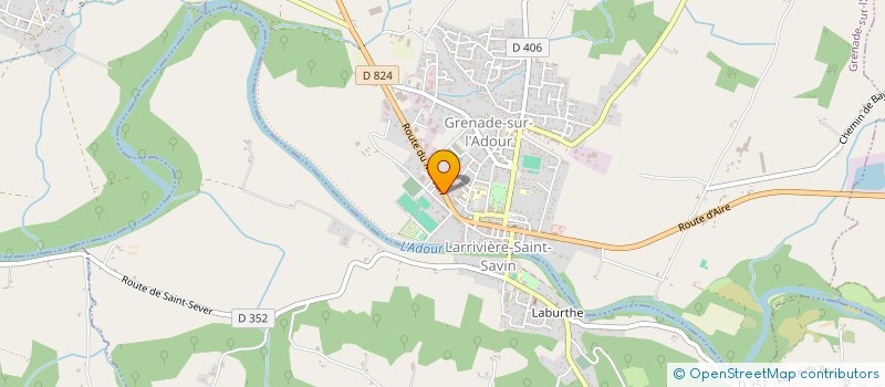 localisation de l'entreprise MONSIEUR JEAN MALLET à GRENADE-SUR-L'ADOUR