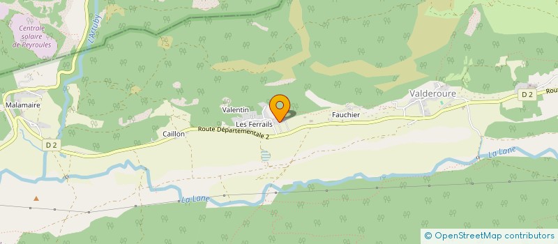 localisation de l'entreprise MONSIEUR JEAN MALLIA  VALDEROURE