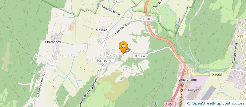 localisation de l'entreprise MONSIEUR JEAN-MALO GARCIA à OYONNAX