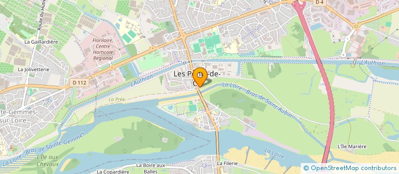 localisation de l'entreprise MONSIEUR JEAN-MALO HUS à LES PONTS-DE-CE