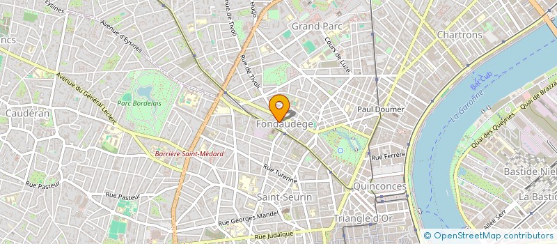 localisation de l'entreprise MONSIEUR JEAN MALPEL à BORDEAUX