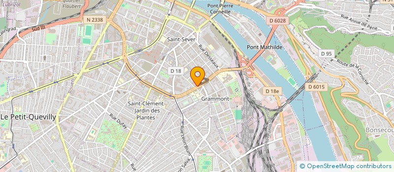 localisation de l'entreprise MONSIEUR JEAN MALUNDAMA  ROUEN