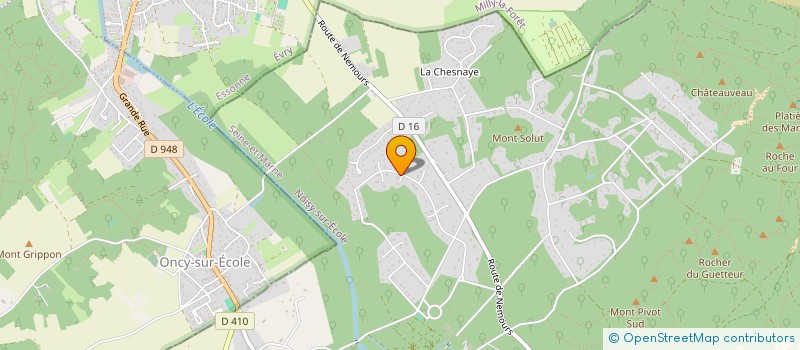 localisation de l'entreprise MONSIEUR JEAN MALVEAU  NOISY-SUR-ECOLE