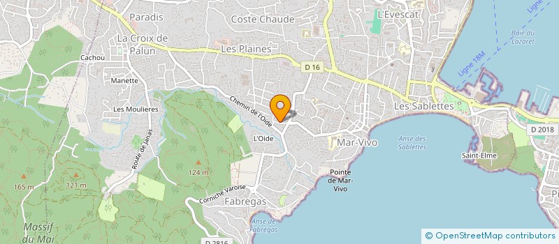 localisation de l'entreprise MONSIEUR JEAN MANACORDA à LA SEYNE-SUR-MER
