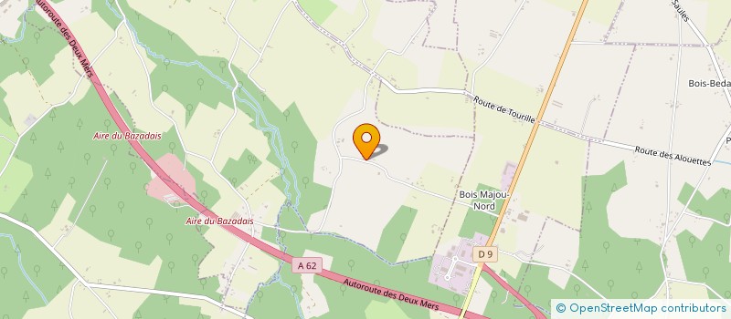 localisation de l'entreprise MONSIEUR JEAN MANAN  PONDAURAT