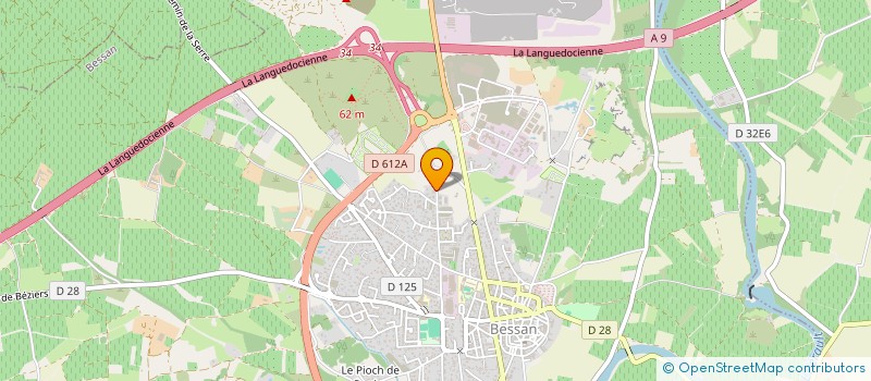 localisation de l'entreprise MONSIEUR JEAN MANCINI  BESSAN