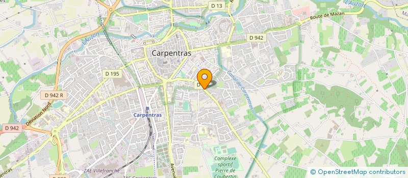 localisation de l'entreprise MONSIEUR JEAN MANCIP  CARPENTRAS