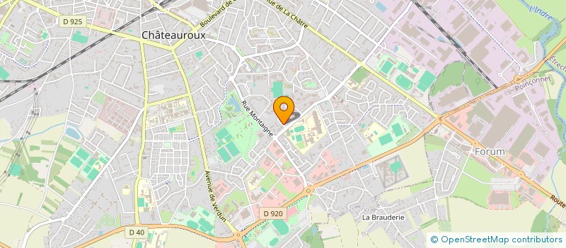 localisation de l'entreprise MONSIEUR JEAN MANDIAMY à CHATEAUROUX