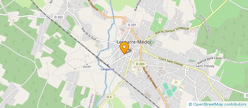 localisation de l'entreprise MONSIEUR JEAN MANENTI à LESPARRE-MEDOC