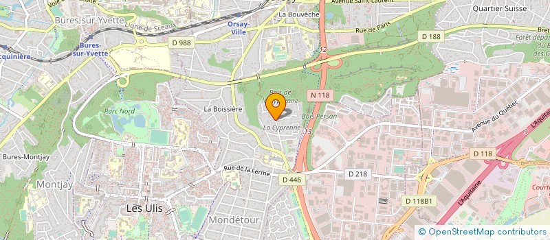 localisation de l'entreprise MONSIEUR JEAN MANGIN à ORSAY