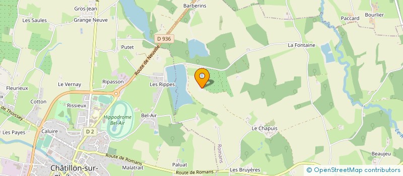 localisation de l'entreprise MONSIEUR JEAN MANGUELIN  ROMANS