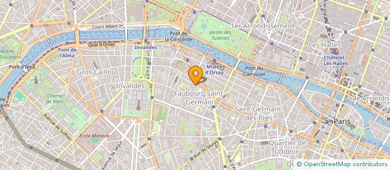 localisation de l'entreprise MONSIEUR JEAN MANIOULOUX  PARIS