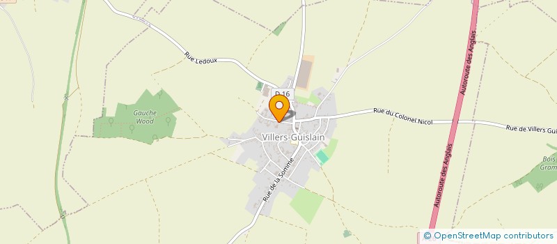 localisation de l'entreprise MONSIEUR JEAN MANOURY  VILLERS-GUISLAIN