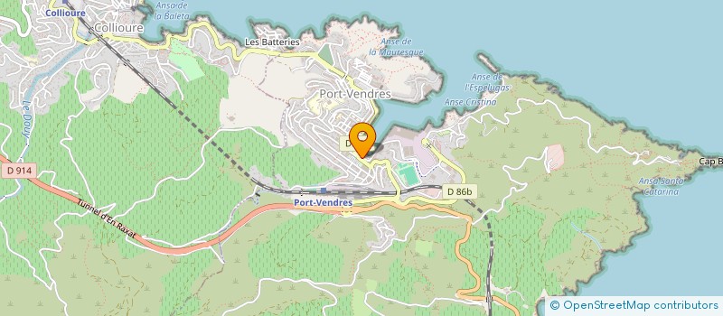 localisation de l'entreprise MONSIEUR JEAN MANRESA  PORT-VENDRES