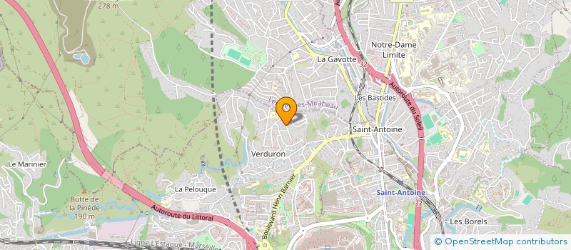 localisation de l'entreprise MONSIEUR JEAN MANS à MARSEILLE