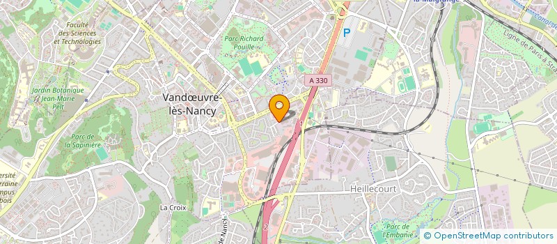 localisation de l'entreprise MONSIEUR JEAN MANTOVANI  VANDUVRE-LES-NANCY