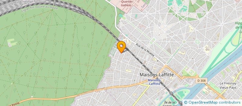 localisation de l'entreprise MONSIEUR JEAN-MANUEL BARON à MAISONS-LAFFITTE