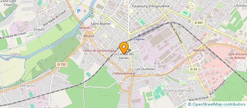 localisation de l'entreprise MONSIEUR JEAN-MANUEL GERAL à CHATEAUBERNARD