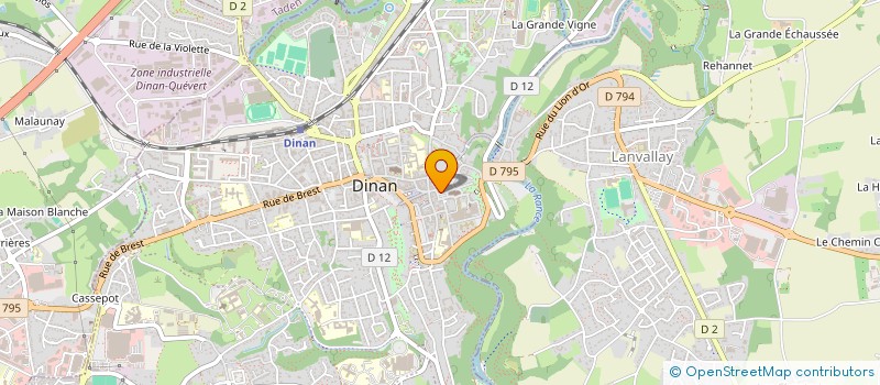 localisation de l'entreprise MONSIEUR JEAN-MANUEL MASSENYA  DINAN