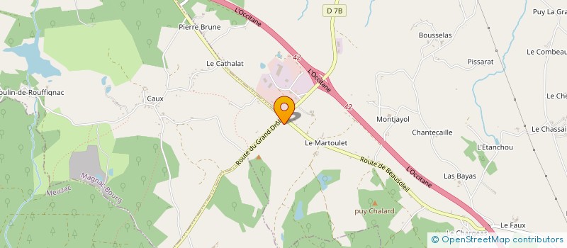 localisation de l'entreprise MONSIEUR JEAN MANUEL MONCAYO  SAINT-GERMAIN-LES-BELLES