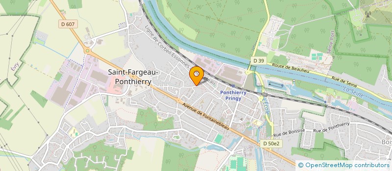 localisation de l'entreprise MONSIEUR JEAN-MANUEL PENA à SAINT-FARGEAU-PONTHIERRY