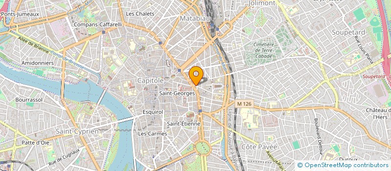 localisation de l'entreprise MONSIEUR JEAN-MANUEL SERDAN  TOULOUSE