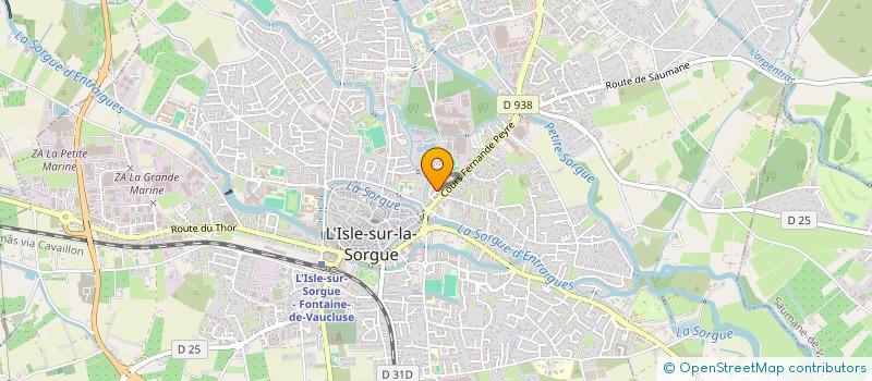 localisation de l'entreprise MONSIEUR JEAN MAQUIN à L ISLE SUR LA SORGUE