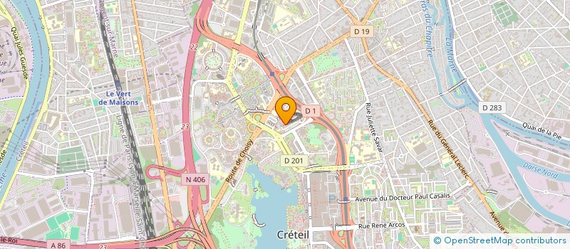 localisation de l'entreprise MONSIEUR JEAN MARAIS  CRETEIL